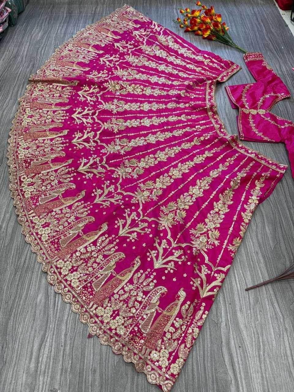 Silk Designer Traditional Lehenga - MYLUXURY LANE ENTERPRISE